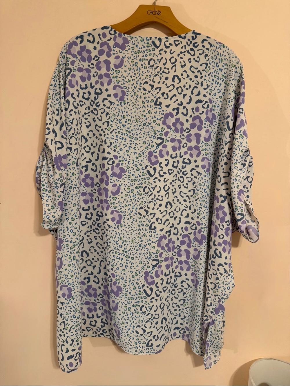 Multicolor Leopard Shift Top - Picture 5 of 6
